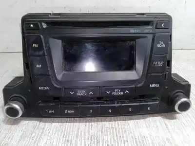 Автозапчастина б/у АУДІО СИСТЕМА / РАДІО CD для HYUNDAI I10 II (BA, IA)  Посилання на OEM IAM 96170B90004X  