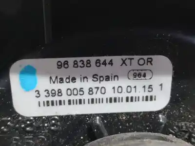 Pezzo di ricambio per auto di seconda mano motore tergicristallo posteriore per citroen c4 picasso i monospace (ud_) 1.6 hdi riferimenti oem iam 9654118980  