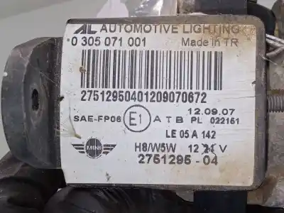 Автозапчасти б/у левая противотуманная фара за mini mini (r56) cooper ссылки oem iam   