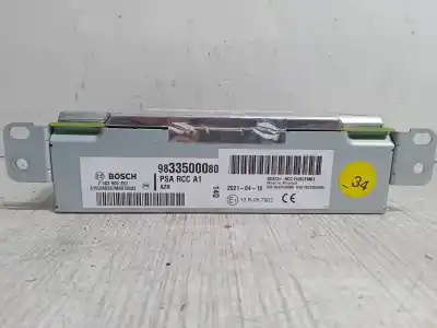 Автозапчастина б/у аудіо система / радіо cd для opel corsa f 1.2 (68) посилання на oem iam 9833500080  