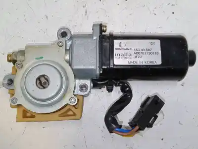 Peça sobressalente para automóvel em segunda mão motor da capota por citroen c3 pluriel (hb_) 1.4 referências oem iam a00701130118 44349682 