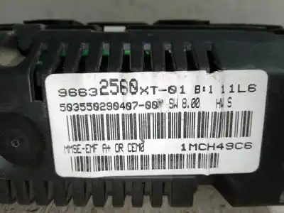 Автозапчасти б/у многофункциональный дисплей за citroen c2 (jm_) 1.4 hdi ссылки oem iam 96632560xt  