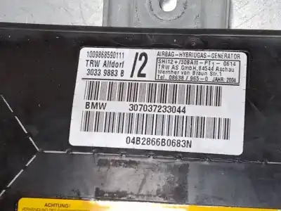 Second-hand car spare part front left side airbag for bmw x5 (e53) 3.0 d oem iam references   