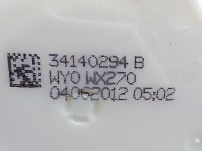 Peça sobressalente para automóvel em segunda mão cinto de segurança traseiro esquerdo por citroen c3 ii (sc_) 1.4 hdi 70 (sc8hzc, sc8hr0, sc8hp4) referências oem iam 34140294b  