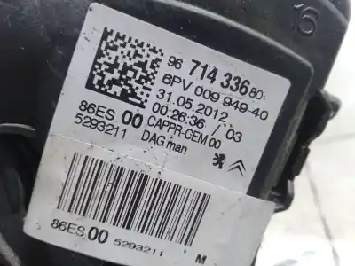 Автозапчастина б/у педаль акселератора для citroen c3 ii (sc_) 1.4 hdi 70 (sc8hzc, sc8hr0, sc8hp4) посилання на oem iam 9671433680  