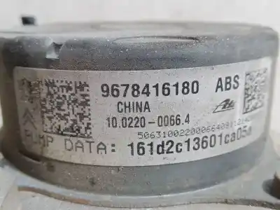 Peça sobressalente para automóvel em segunda mão abs por citroen c3 ii (sc_) 1.4 hdi 70 (sc8hzc, sc8hr0, sc8hp4) referências oem iam 9678416180