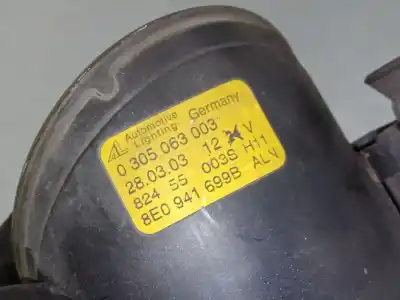 Автозапчасти б/у левая противотуманная фара за audi a4 b6 avant (8e5) 1.9 tdi ссылки oem iam 8e0941699b  