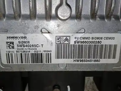 Автозапчасти б/у блок управления двигателем за citroen c3 i (fc_, fn_) 1.4 hdi ссылки oem iam 9660300280 hw 9653451880 sid806 5ws40285c-t