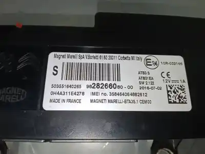 Автозапчастина б/у електронний модуль для citroen c4 spacetourer (3d_) 1.5 bluehdi 130 посилання на oem iam 9828266080  