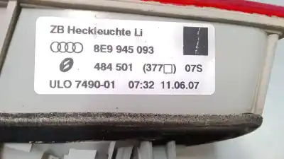 Автозапчасти б/у левый задний фонарь в двери за audi a4 b7 avant (8ed) 2.0 tdi ссылки oem iam 8e9945093  