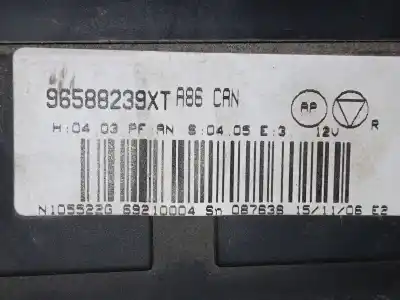 Автозапчастина б/у клімат-контроль для citroen c2 (jm_) 1.4 hdi посилання на oem iam 96588239  