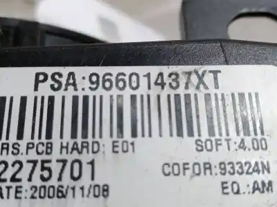 Автозапчастина б/у управління світлом для citroen c2 (jm_) 1.4 hdi посилання на oem iam 96601437  