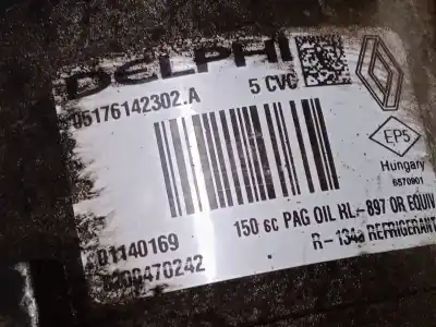 Second-hand car spare part air conditioning compressor for renault megane ii ranchera familiar (km0/1_) 1.6 16v oem iam references 8200470242   Second-hand car spare part air conditioning compressor for renault megane ii ranchera familiar (km0/1_) 1.6 16v oem iam references 8200470242
