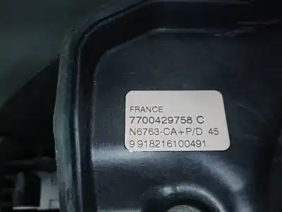 Автозапчасти б/у передняя левая подушка безопасности за renault megane scenic (ja0/1_) 1.9 d (ja0j) ссылки oem iam 7700429758c  