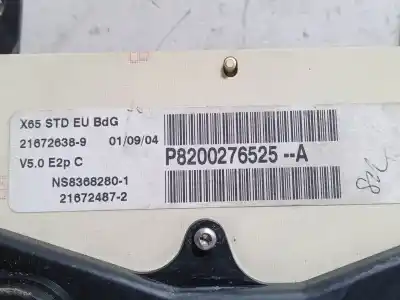Автозапчастина б/у панель інструментів для renault clio ii fase i (b/cb0) 1.2 (b/cb0f b/cb0a b/cb10 b/cb1k b/cb2d b/cb2h) посилання на oem iam 216726389  