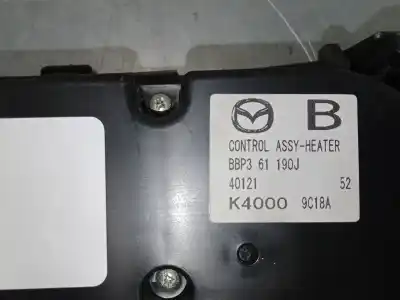Second-hand car spare part climate control for mazda 3 (bl) 1.6 mz-cd (bl14) oem iam references bbp361190j  
