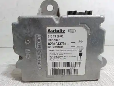Автозапчасти б/у БЛОК УПРАВЛЕНИЯ ПОДУШКАМИ БЕЗОПАСНОСТИ за RENAULT CLIO III (BR0/1, CR0/1)  ссылки OEM IAM 8201043701  