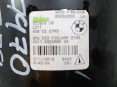 Second-hand car spare part left fog light for bmw x5 (e53) 3.0 d oem iam references 63176920885 13101610 