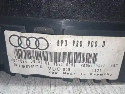 Peça sobressalente para automóvel em segunda mão quadrante por audi a3 (8p1) 2.0 tdi 16v referências oem iam 8p0920900d 110080222 