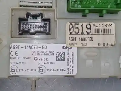 Автозапчастина б/у блок управління bsi для ford mondeo iv (ba7) 1.8 tdci посилання на oem iam ag9t14a073ed  