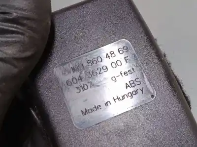 Pezzo di ricambio per auto di seconda mano gancio cintura anteriore destro per mercedes clase a (w169) a 180 cdi (169.007, 169.307) riferimenti oem iam   