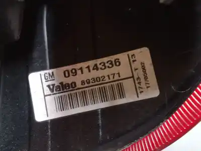 Pezzo di ricambio per auto di seconda mano lampada posteriore sinistra per opel corsa c (x01) 1.4 (f08, f68) riferimenti oem iam   