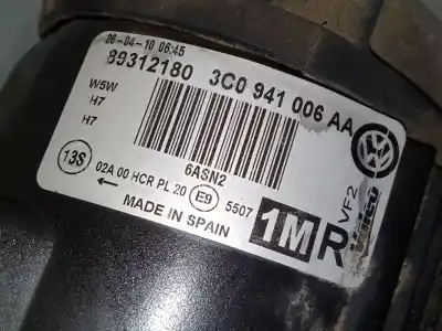 Pezzo di ricambio per auto di seconda mano faro anteriore destro per volkswagen passat b6 variant (3c5) 2.0 tdi riferimenti oem iam   