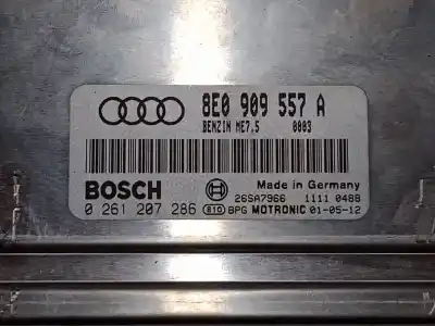 Peça sobressalente para automóvel em segunda mão centralina de motor uce por audi a4 b6 (8e2) 2.0 referências oem iam   