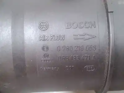 Peça sobressalente para automóvel em segunda mão medidor de massa de ar por audi a4 b6 (8e2) 2.0 referências oem iam 06b133471a  