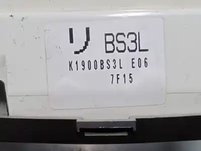 Second-hand car spare part climate control for mazda 3 (bk) 1.6 (bk14) oem iam references k1900bs3le06  
