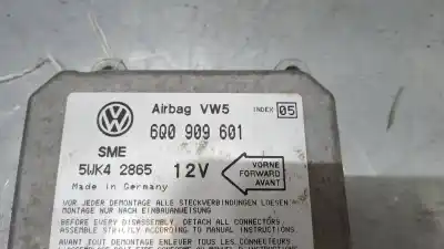 Автозапчасти б/у блок управления подушками безопасности за volkswagen polo (6n2) 1.4 tdi ссылки oem iam 6q0909601 5wk42865 