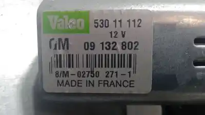 Second-hand car spare part rear windshield wiper motor for opel corsa c (x01) 1.2 (f08, f68) oem iam references 09132802  