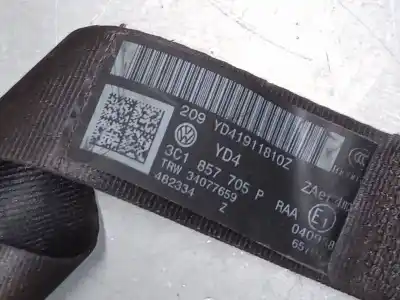 Second-hand car spare part front left seat belt for volkswagen passat b6 variant (3c5) 2.0 tdi oem iam references   