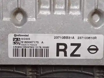 Автозапчасти б/у блок управления двигателем за nissan qashqai / qashqai +2 i (j10, nj10, jj10e) 1.5 dci ссылки oem iam 23710bb31a s180067175 237103610r