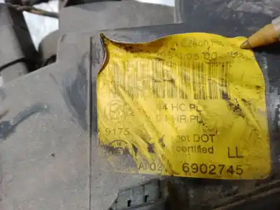 Second-hand car spare part right headlight for bmw 3 (e46) 316 i oem iam references 6902745  