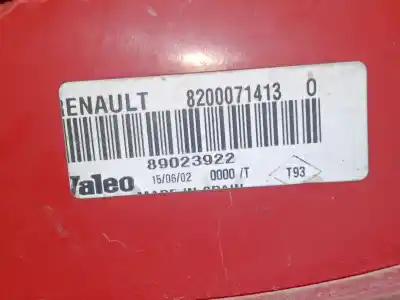 Автозапчасти б/у левый задний фонарь за renault clio ii fase i (b/cb0) 1.2 (b/cb0f b/cb0a b/cb10 b/cb1k b/cb2d b/cb2h) ссылки oem iam 8200071413  
