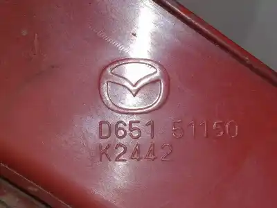 Peça sobressalente para automóvel em segunda mão farolim traseiro direito por mazda 2 (de_, dh_) 1.6 mz-cd referências oem iam d65151150  