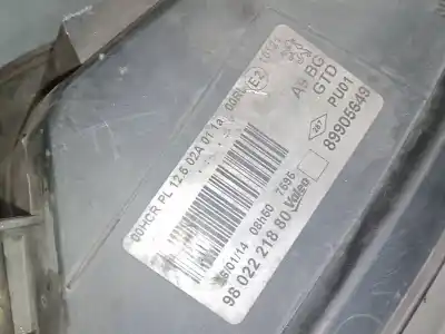 Gebrauchtes Autoersatzteil linker scheinwerfer zum peugeot 208 i (ca_, cc_) 1.2 vti 82 oem-iam-referenzen 9802221880  