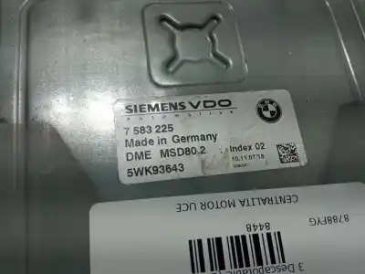 Second-hand car spare part ecu engine control for bmw 3 descapotable (e93) 320 i oem iam references   