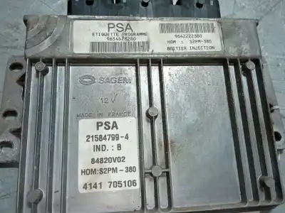 Second-hand car spare part ecu engine control for citroen c3 i (fc_, fn_) 1.4 i oem iam references 9654528280 9642222380 