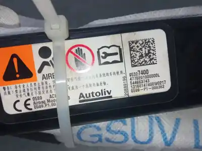 Piesă de schimb auto la mâna a doua airbag perdea fațã stânga pentru opel mokka / mokka x (j13) 1.6 cdti (_76) referințe oem iam 95327400  