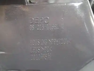 Second-hand car spare part left headlight for mazda 2 (de_, dh_) 1.6 mz-cd oem iam references   