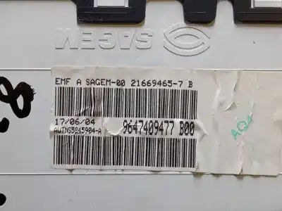 Tweedehands auto-onderdeel multifunctioneel display voor citroen c2 (jm_) 1.1 oem iam-referenties 964709477  