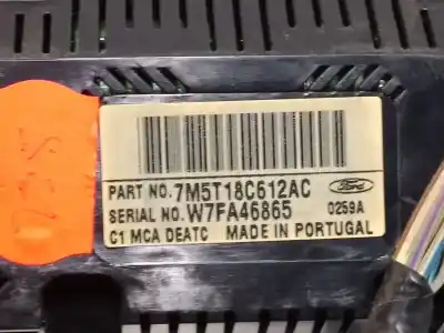 Second-hand car spare part climate control for ford focus ii (da_, hcp, dp) 1.8 tdci oem iam references 7m5t18c612ac  