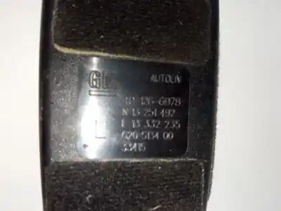 Peça sobressalente para automóvel em segunda mão chicote / encaixe cinto segurança traseiro esquerdo por opel zafira tourer c (p12) 1.6 cdti (75) referências oem iam   