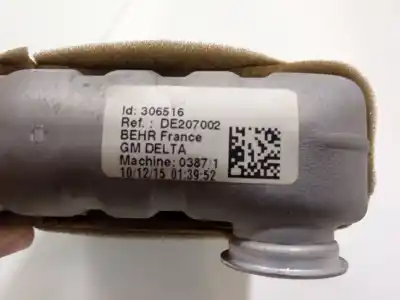 Автозапчастина б/у радіатор опалення / кондиціонації для opel zafira tourer c (p12) 1.6 cdti (75) посилання на oem iam de207002  