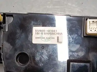 Peça sobressalente para automóvel em segunda mão comando de sofagem (chauffage / ar condicionado) por toyota verso (_r2_) 1.6 (zgr20_) referências oem iam 559000f081  