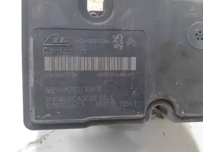 Pezzo di ricambio per auto di seconda mano abs per citroen c3 ii (sc_) 1.4 riferimenti oem iam 9666392580 10020702004 10097011673   28570075043