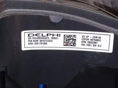 Автозапчастина б/у кермо для citroen c4 spacetourer (3d_) 1.5 bluehdi 130 посилання на oem iam 98167370zd  