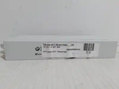 Peça sobressalente para automóvel em segunda mão módulo electrónico do fecho central por bmw 7 (e65, e66, e67) 735 i, li referências oem iam 61356921980